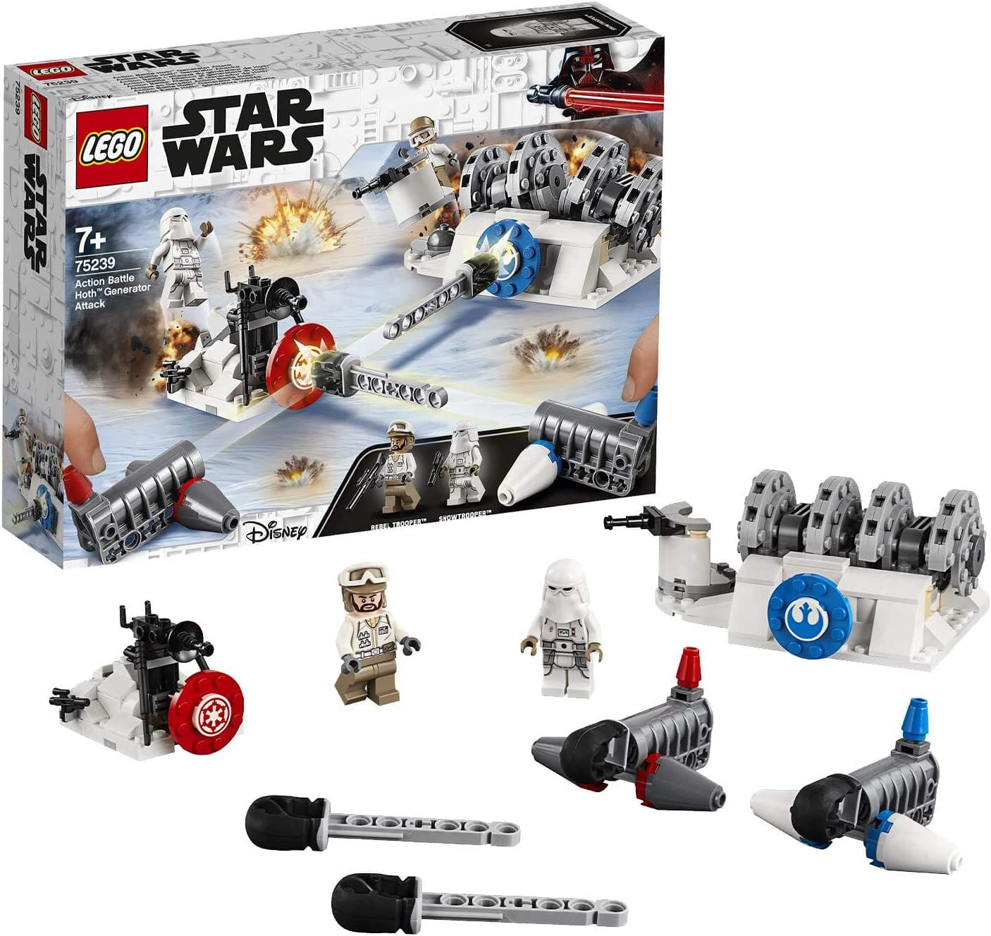 Σετ LEGO® LEGO® Star Wars™ 75239 Action Battle Hoth Generator Attack