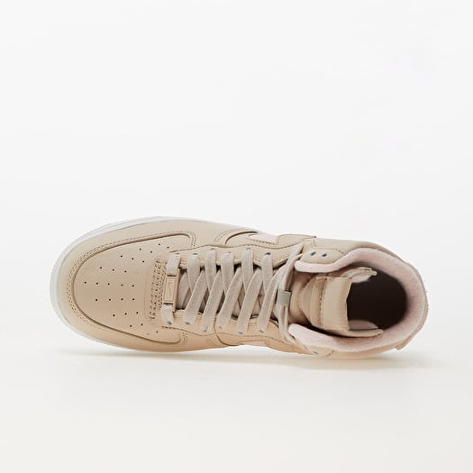 Beige air force online 1 high top