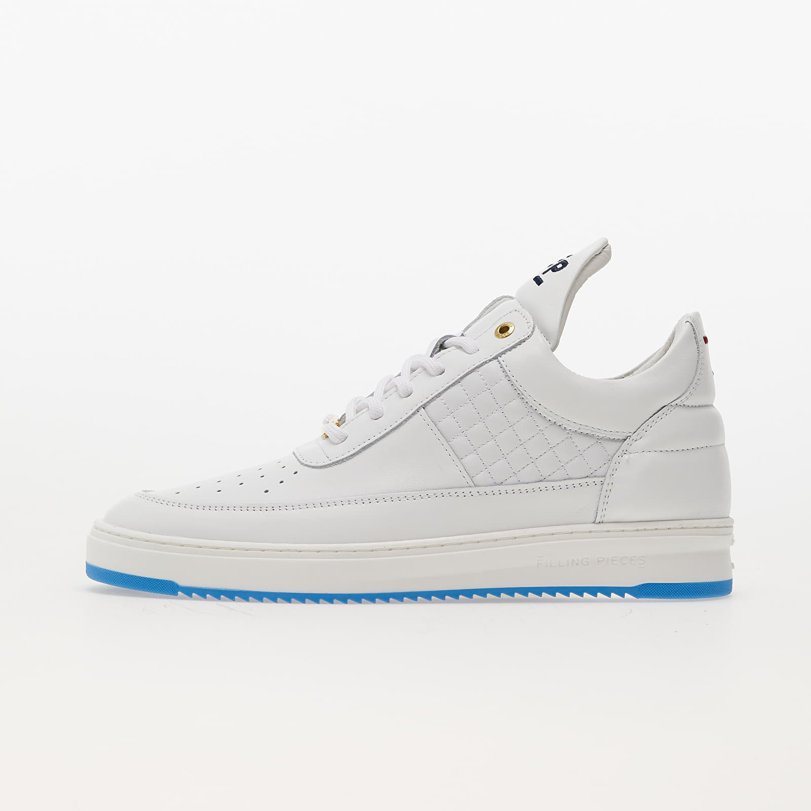 Pánske tenisky a topánky Filling Pieces Low Top Game Quilt White