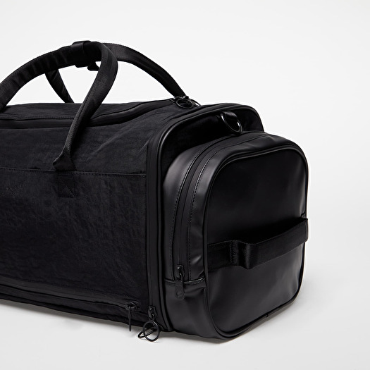 Adidas leather store duffle bag