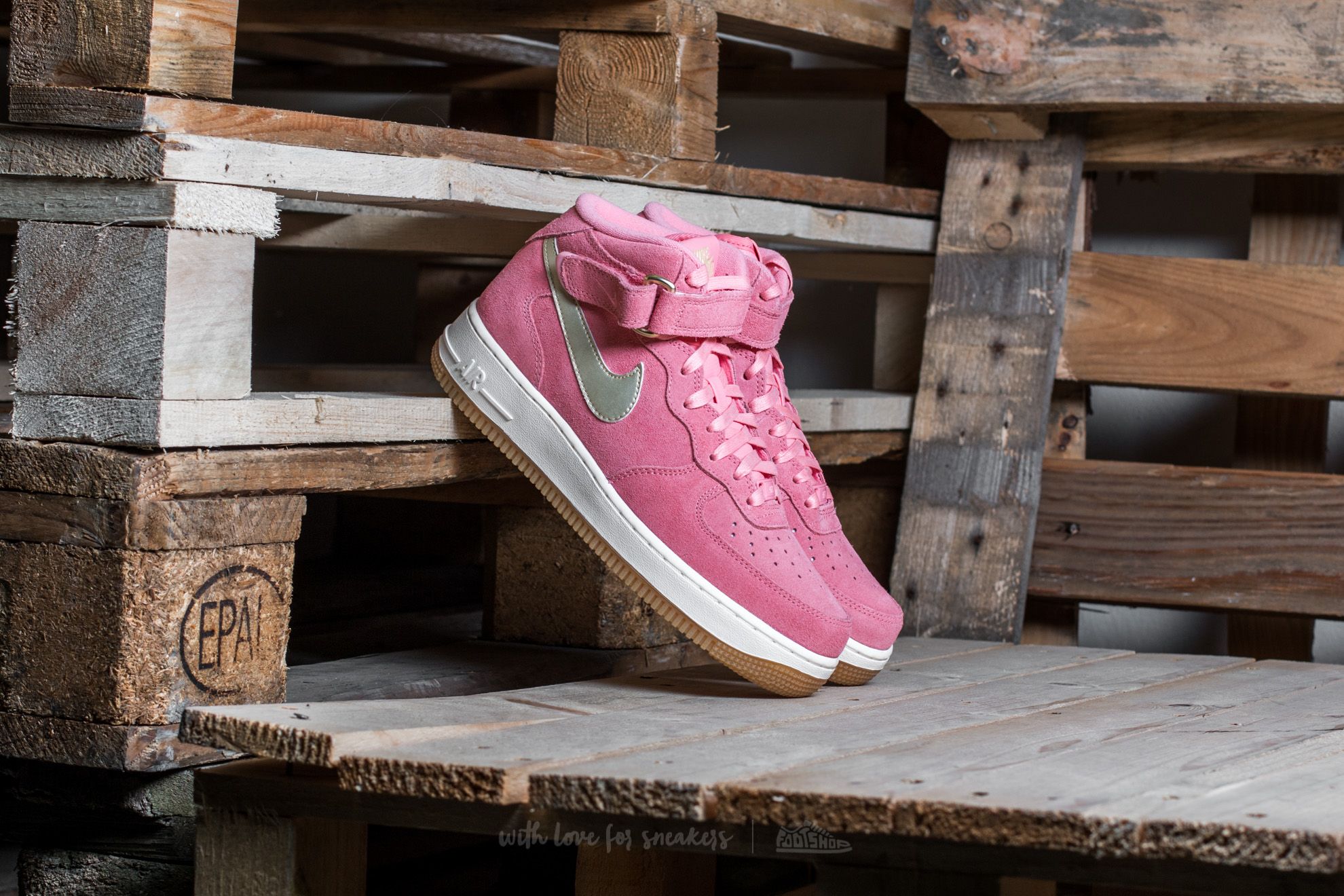 Bright pink top air force