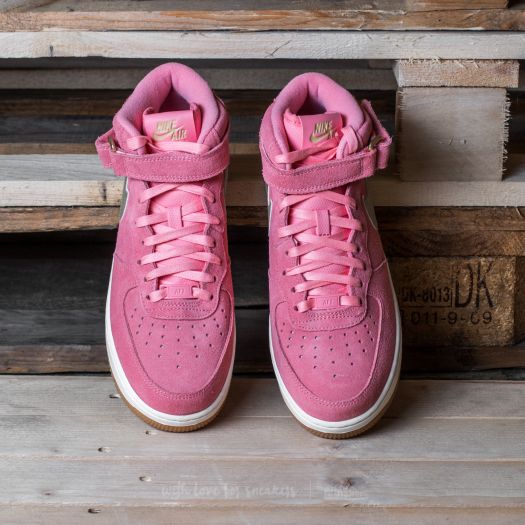 Mid Neon Pink Nike Air Force Women's Shoes Nike W Air Force '07