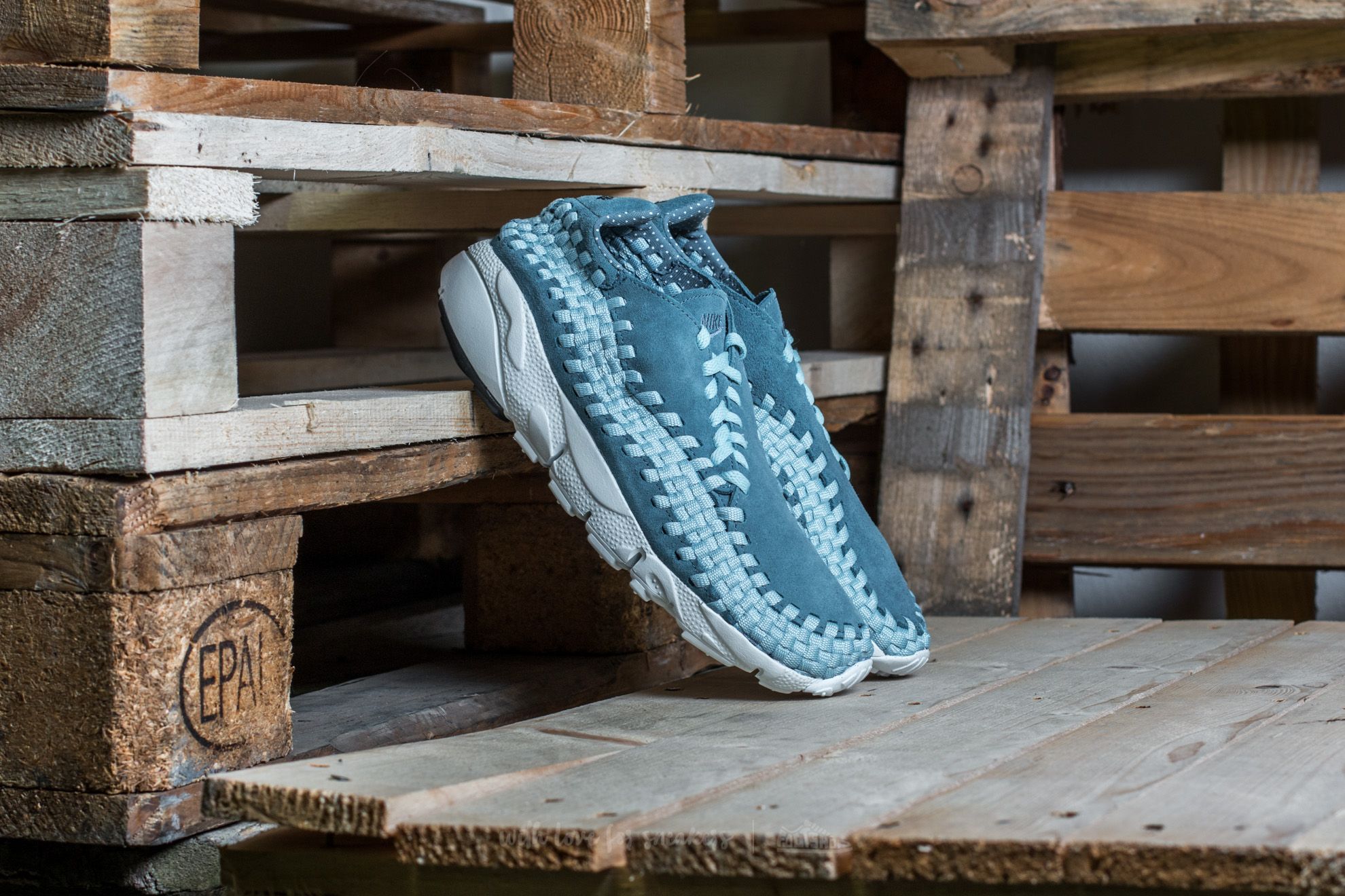 Men s shoes Nike Air Footscape Woven NM Smokey Blue Smokey Blue
