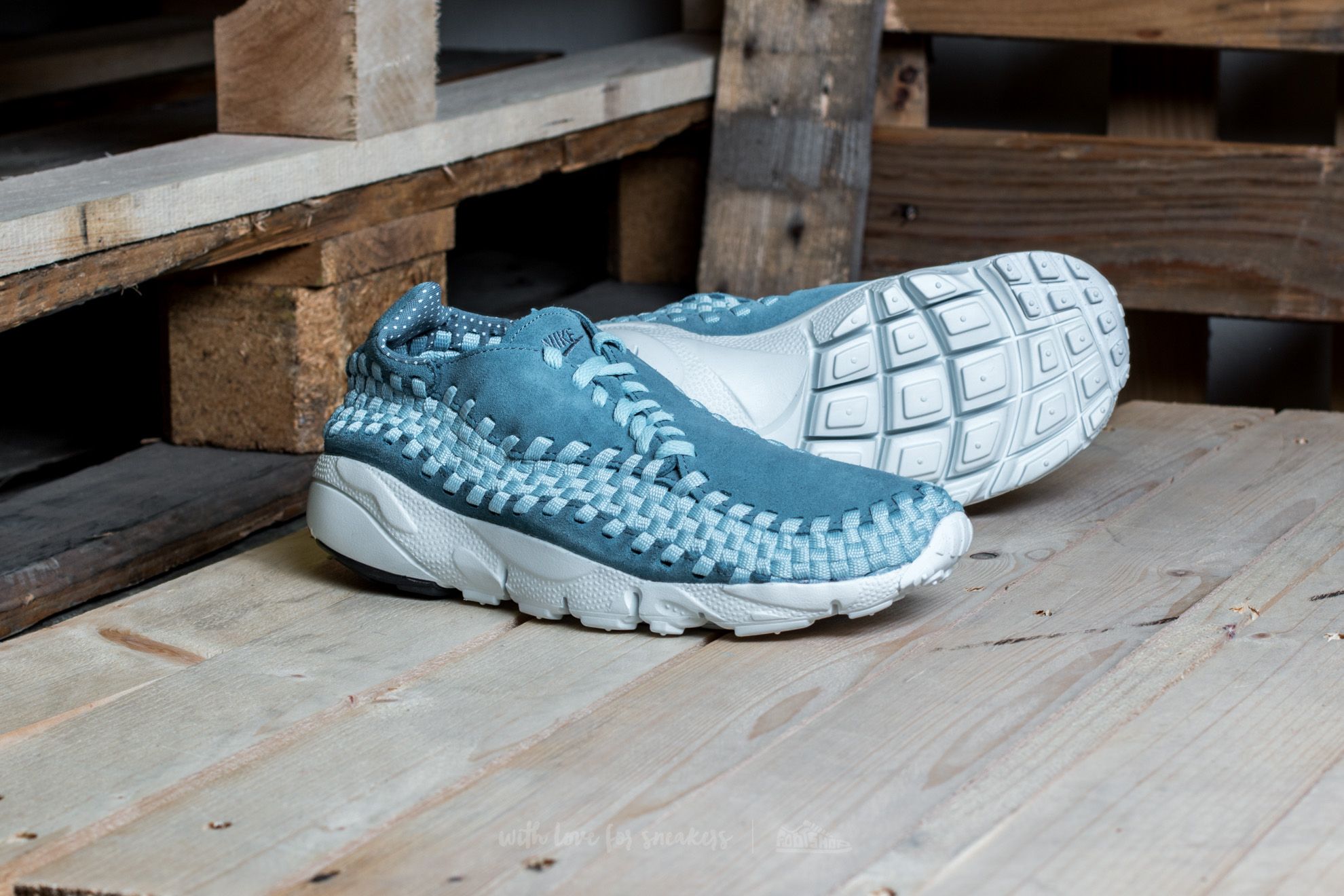 Vyriška avalynė Nike Air Footscape Woven NM Smokey Blue/ Smokey Blue