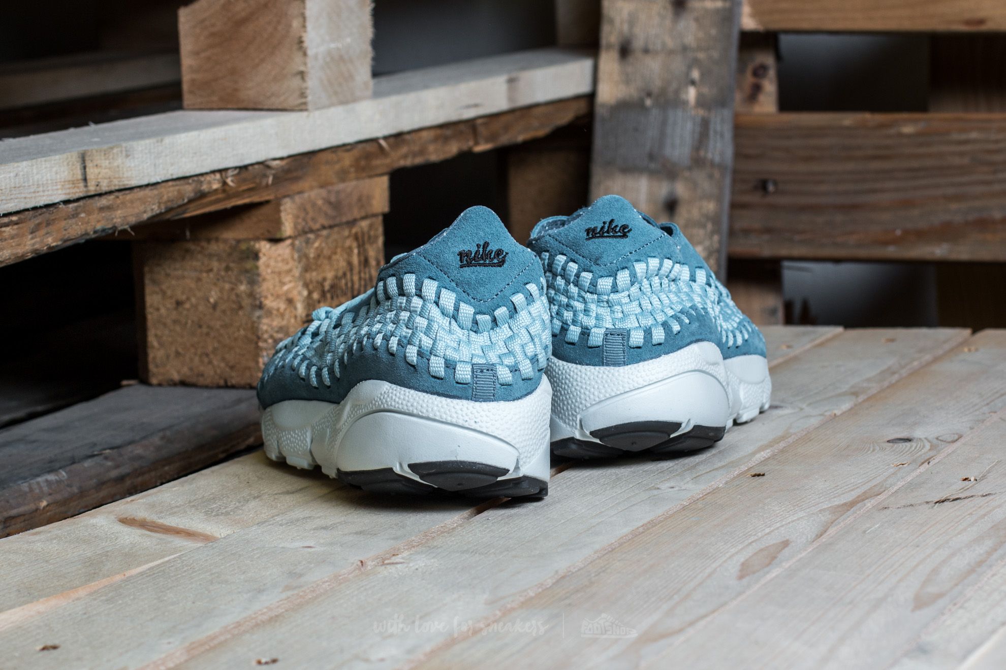Vyriška avalynė Nike Air Footscape Woven NM Smokey Blue/ Smokey Blue