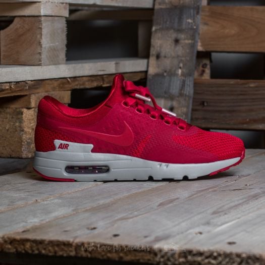 Men s shoes Nike Air Max Zero Premium Gym Red Gym Red Wolf Grey Footshop