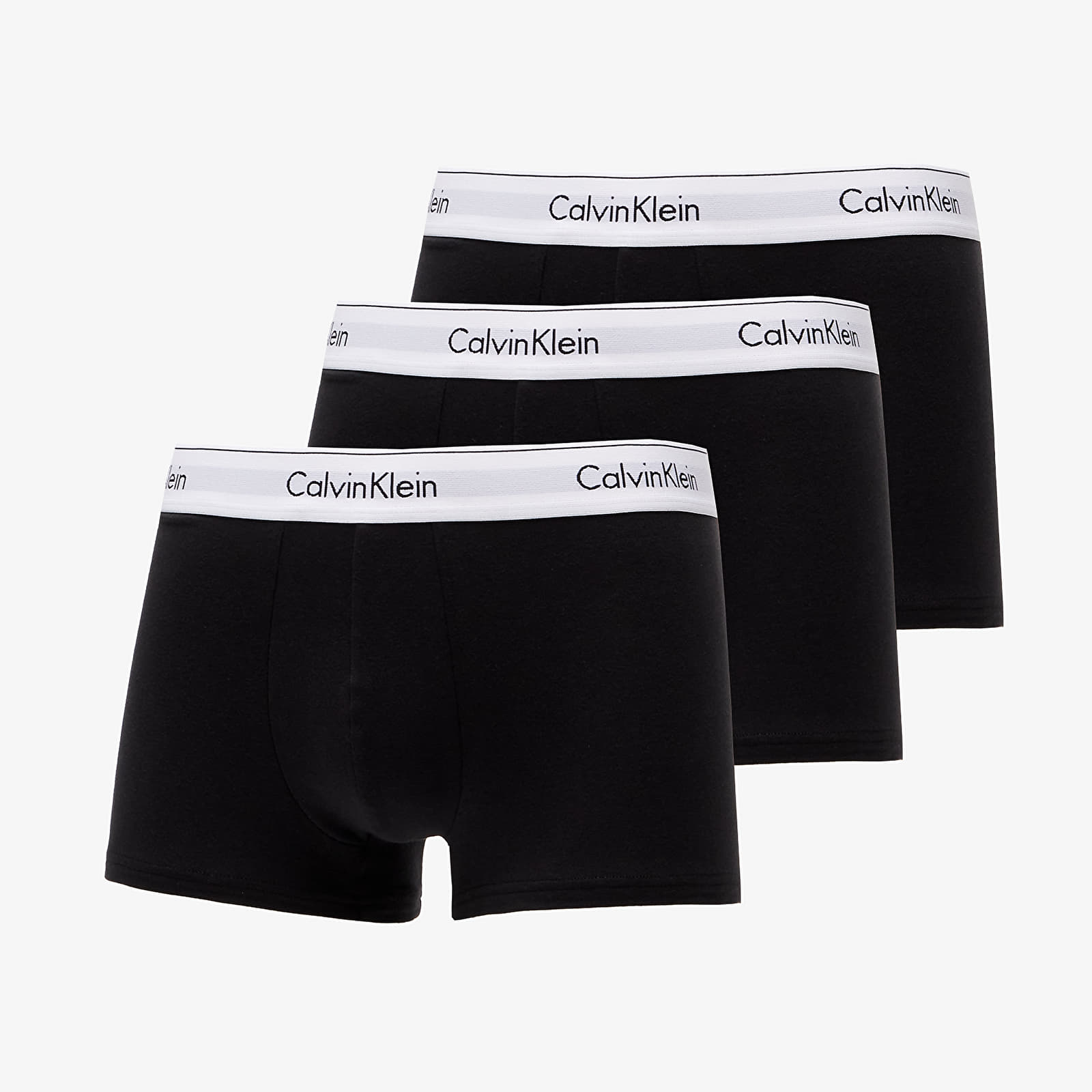 Boxer shorts Calvin Klein Modern Cotton Stretch Trunk 3-Pack Black/ White