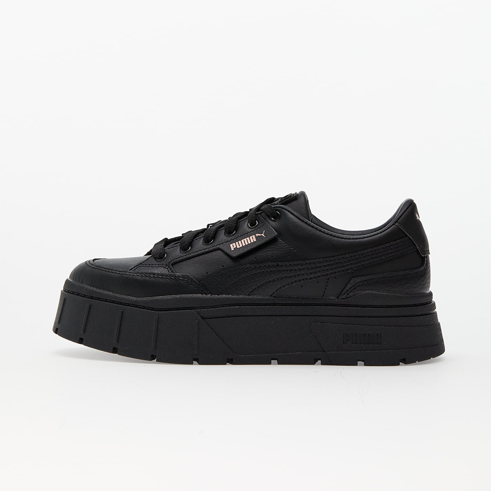 Dámské tenisky a boty Puma Mayze Stack Lthr Wns Puma Black