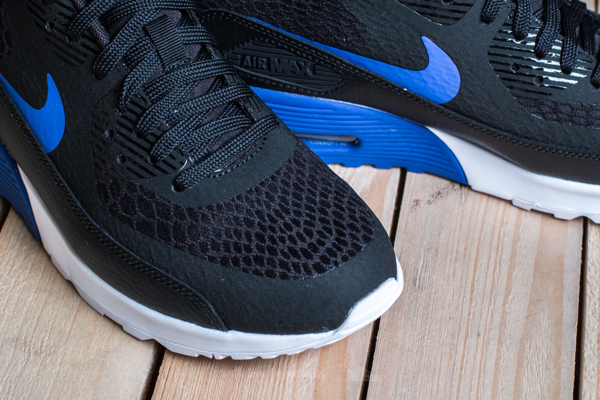 Men s shoes Nike W Air Max 90 Ultra 2.0 Black Paramount Blue White Footshop