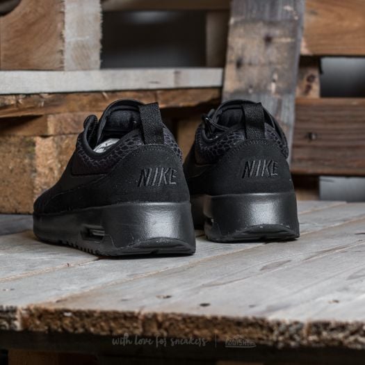 All black 'thea trainers clearance