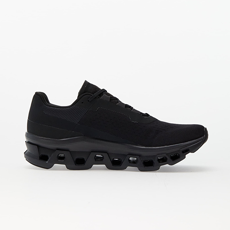 On M Cloudmonster All Black | Footshop