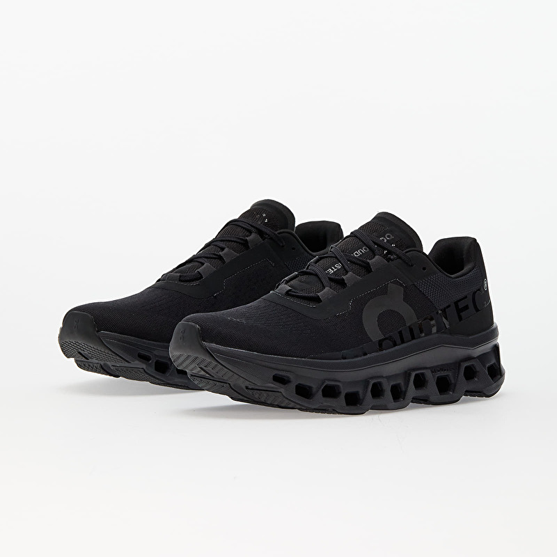 On M Cloudmonster All Black | Footshop