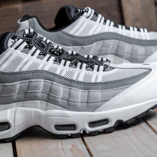 Nike Air Max 95 Essential White Black Wolf Grey Footshop
