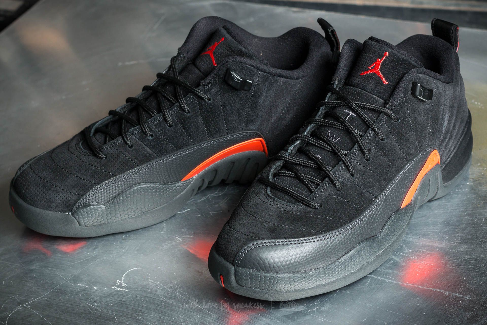 Herren Sneaker und Schuhe Air Jordan 12 Retro Low Black Max Orange Anthracite Footshop