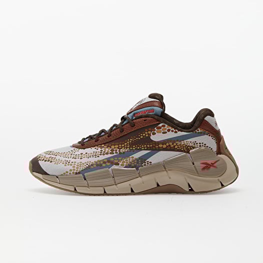 Men s shoes Reebok x Jurassic World Zig Kinetica 2.5 Star Grey Peat Grind Brown Footshop