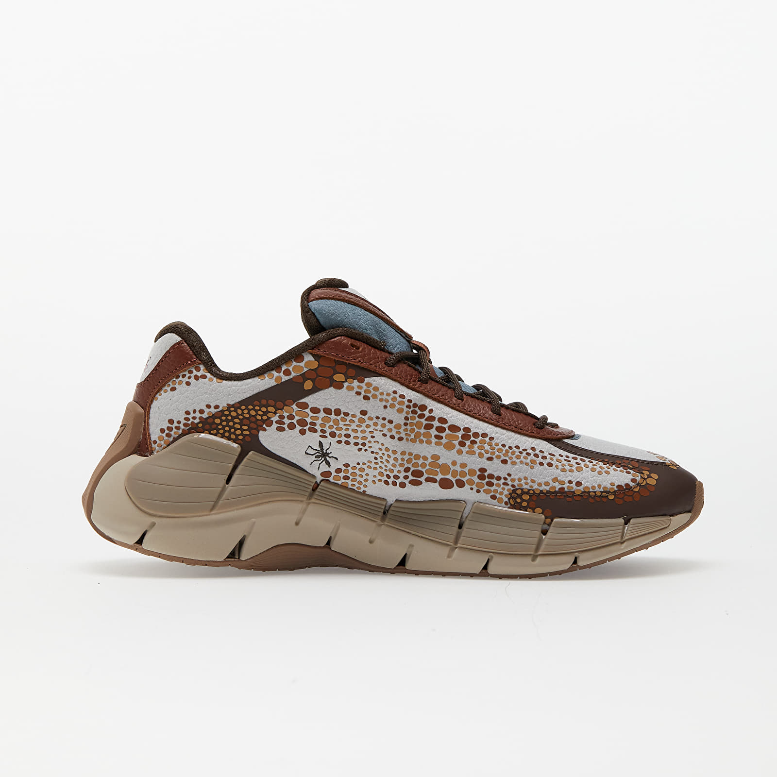 Moški čevlji Reebok x Jurassic World Zig Kinetica 2.5 Star Grey/ Peat/ Grind Brown