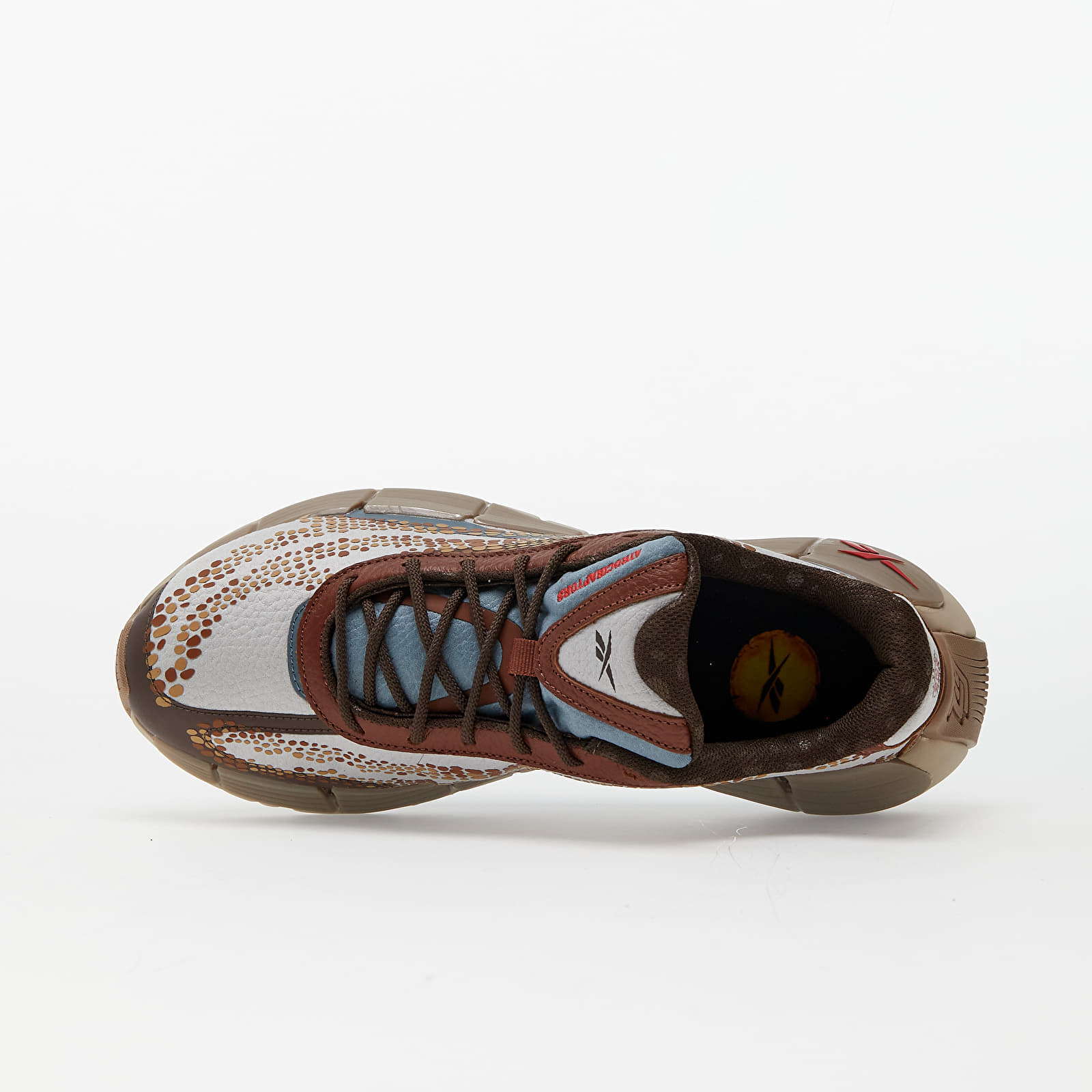 Moški čevlji Reebok x Jurassic World Zig Kinetica 2.5 Star Grey/ Peat/ Grind Brown