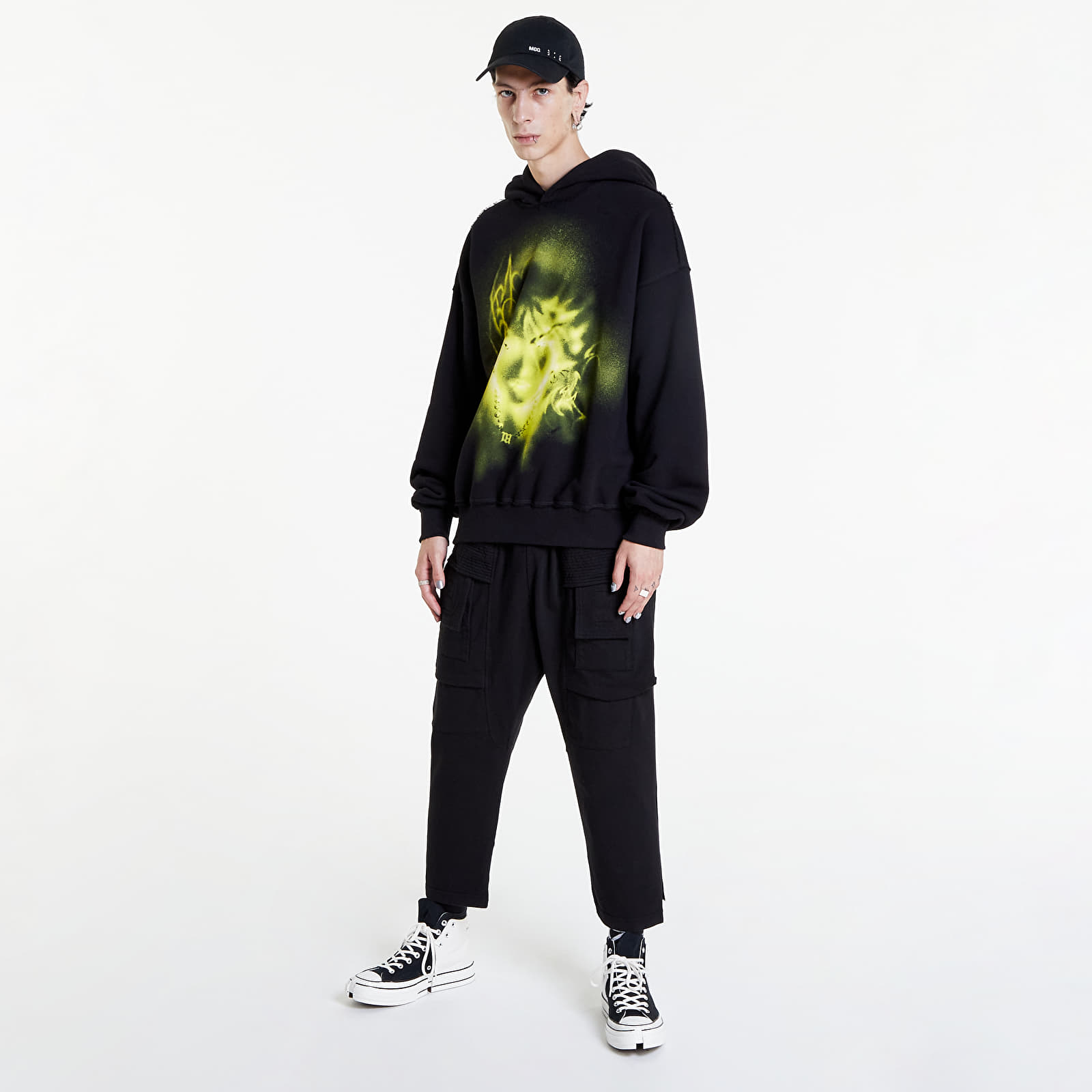 Sweatjacken und Sweatshirts MISBHV Ethereum Hoodie Black