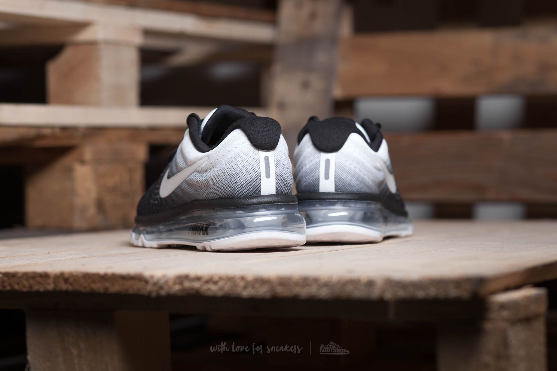 Women's shoes Nike Air Max 2017 (GS) Black/ White