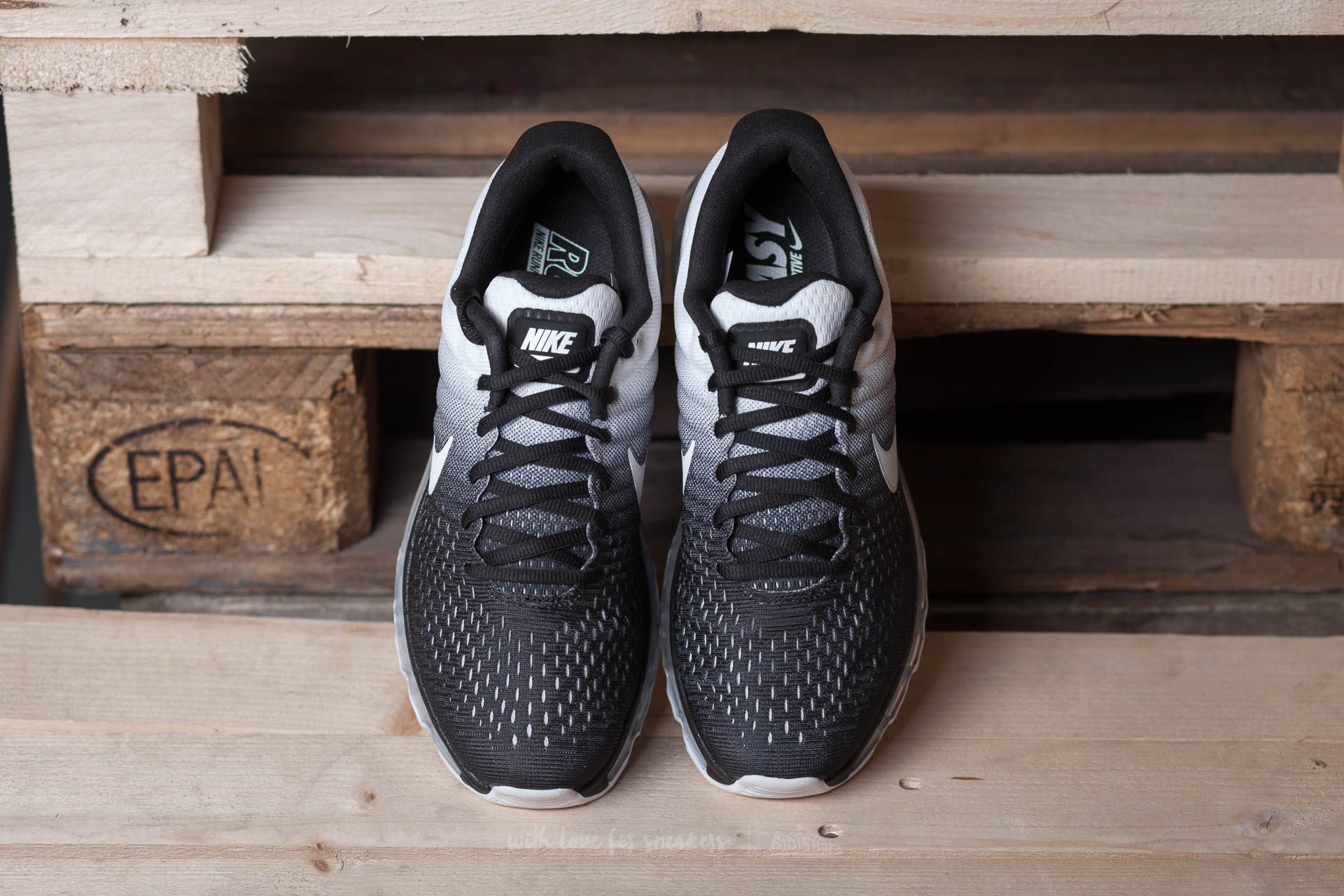 Damen Sneaker und Schuhe Nike Air Max 2017 GS Black White Footshop