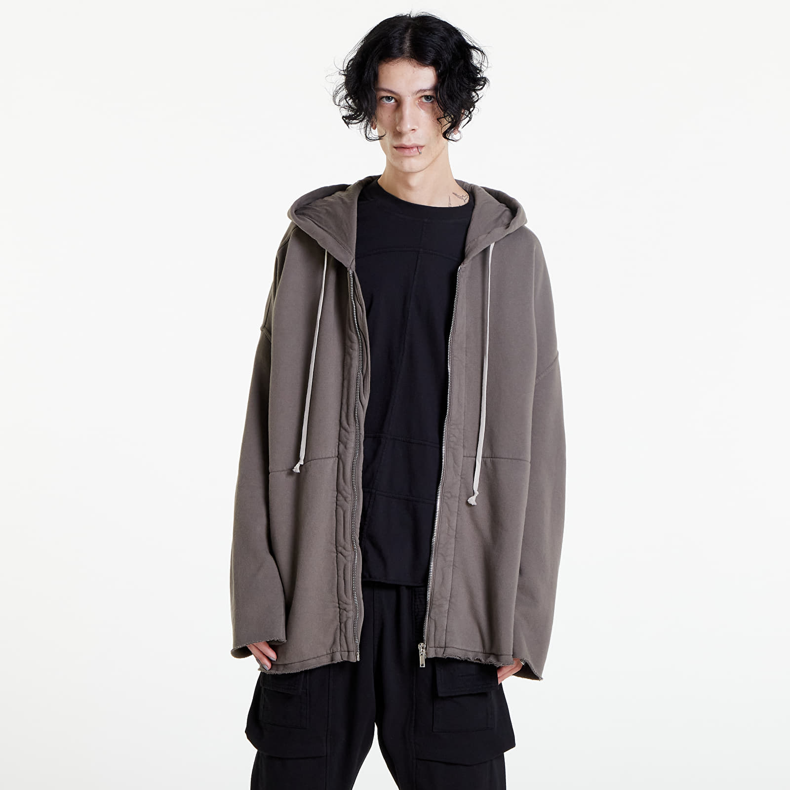 Giacche Rick Owens DRKSHDW Zip Front Peter Jacket Dust