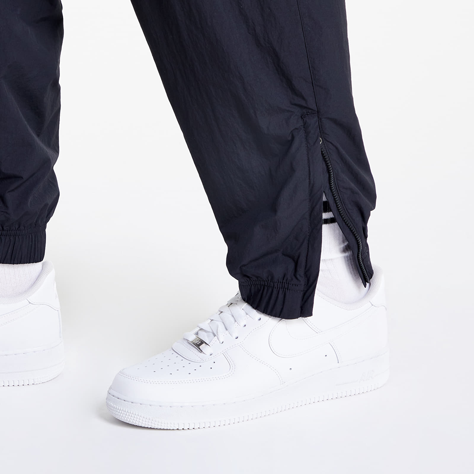 Farmerek és nadrágok Nike Sportswear Solo Swoosh Men's Track Pants Black/ White
