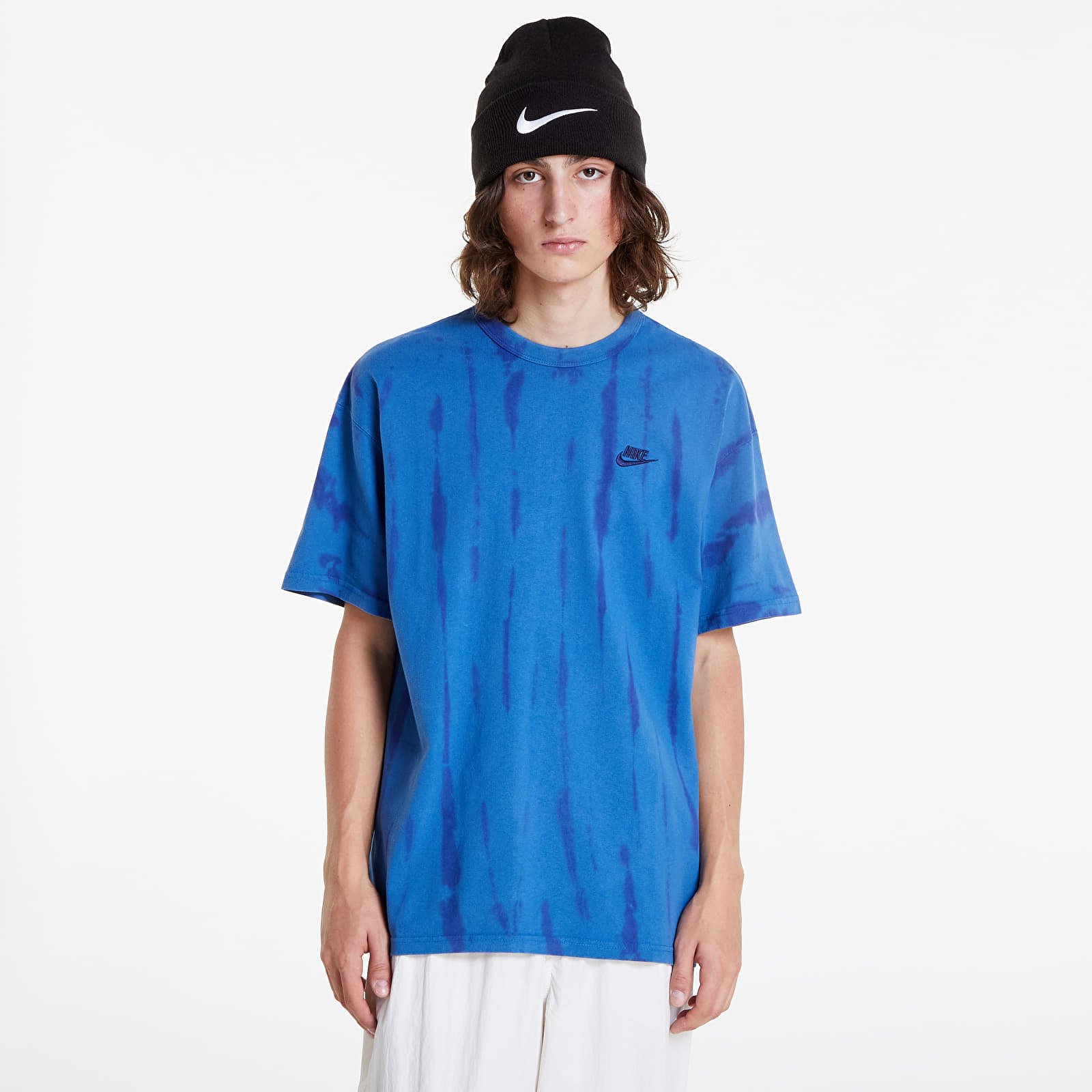 Camisetas Nike Sportswear Premium Essentials Men's Tie-Dyed T-Shirt Dark Marina Blue