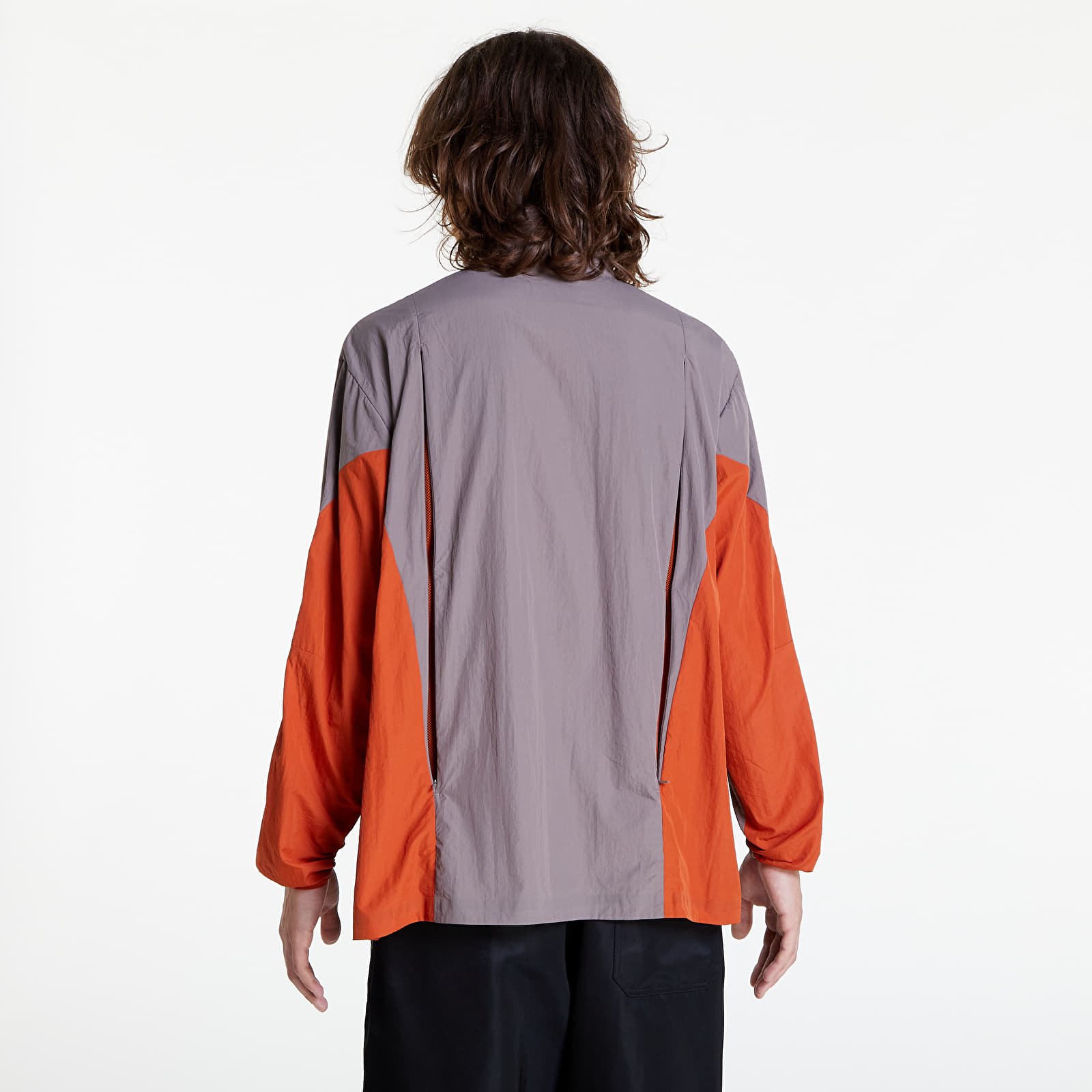Vestes  Y-3 M Classic Light Shell Running Half-Zip Top Brown/ Fox Red