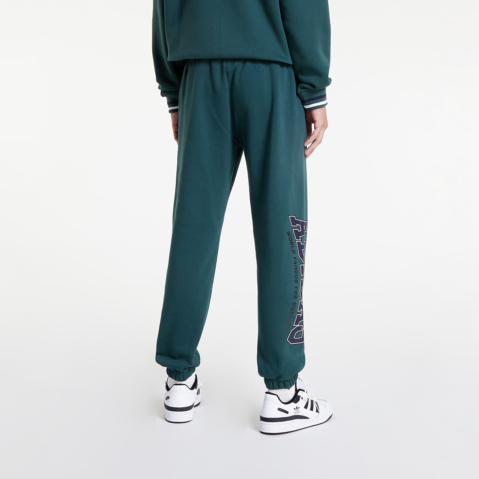 Hlače adidas Originals Varsity Sweat Pants Mineral Green