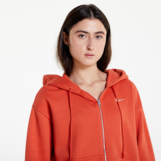 Hoodies and sweatshirts Nike Sportswear Phoenix Fleece Women s Oversized Full Zip Hoodie Mantra Orange Sail Footshop