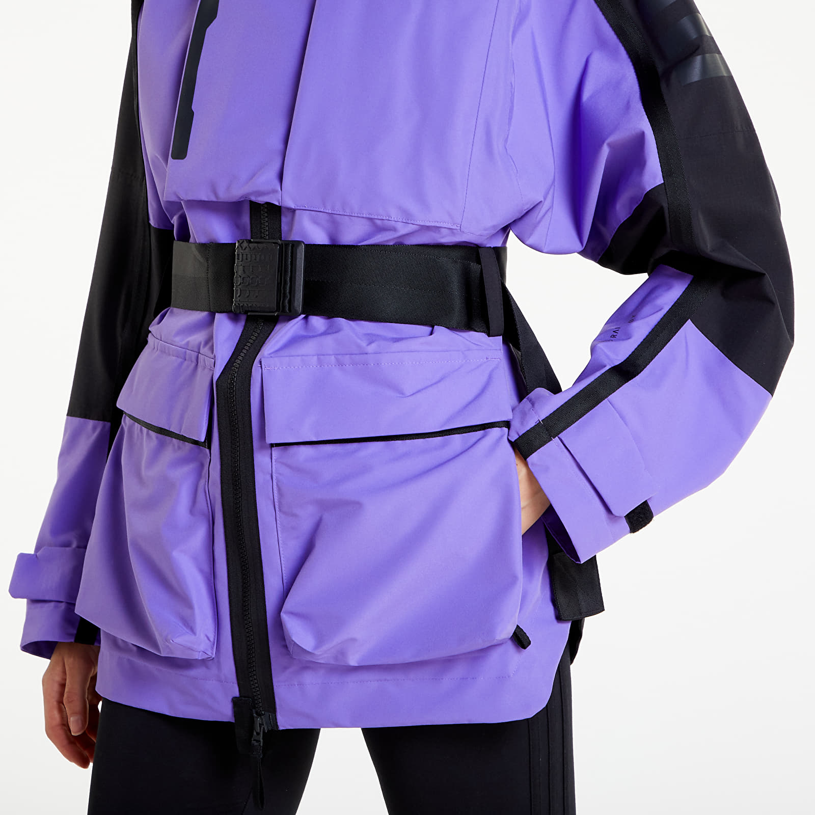 Kabátok adidas Terrex Jacket CW Xploric RAIN.RDY Purple Rush