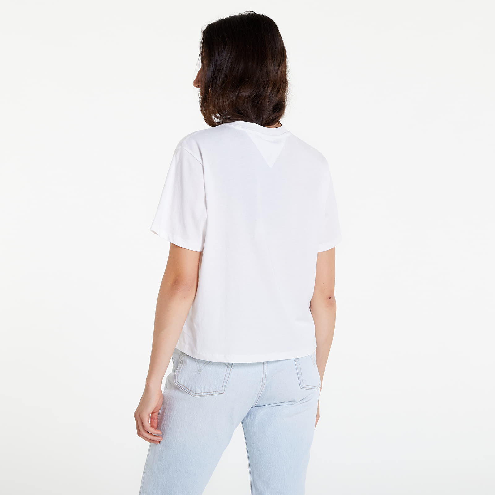T-shirts Tommy Jeans Classic Essential Logo Tee White