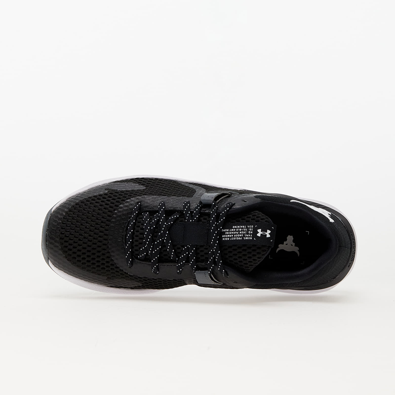 Men's shoes Under Armour Project Rock BSR 2 Black/ White/ White