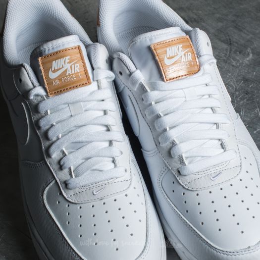 Men s shoes Nike Air Force 1 07 LV8 White White White Vachetta Tan Footshop