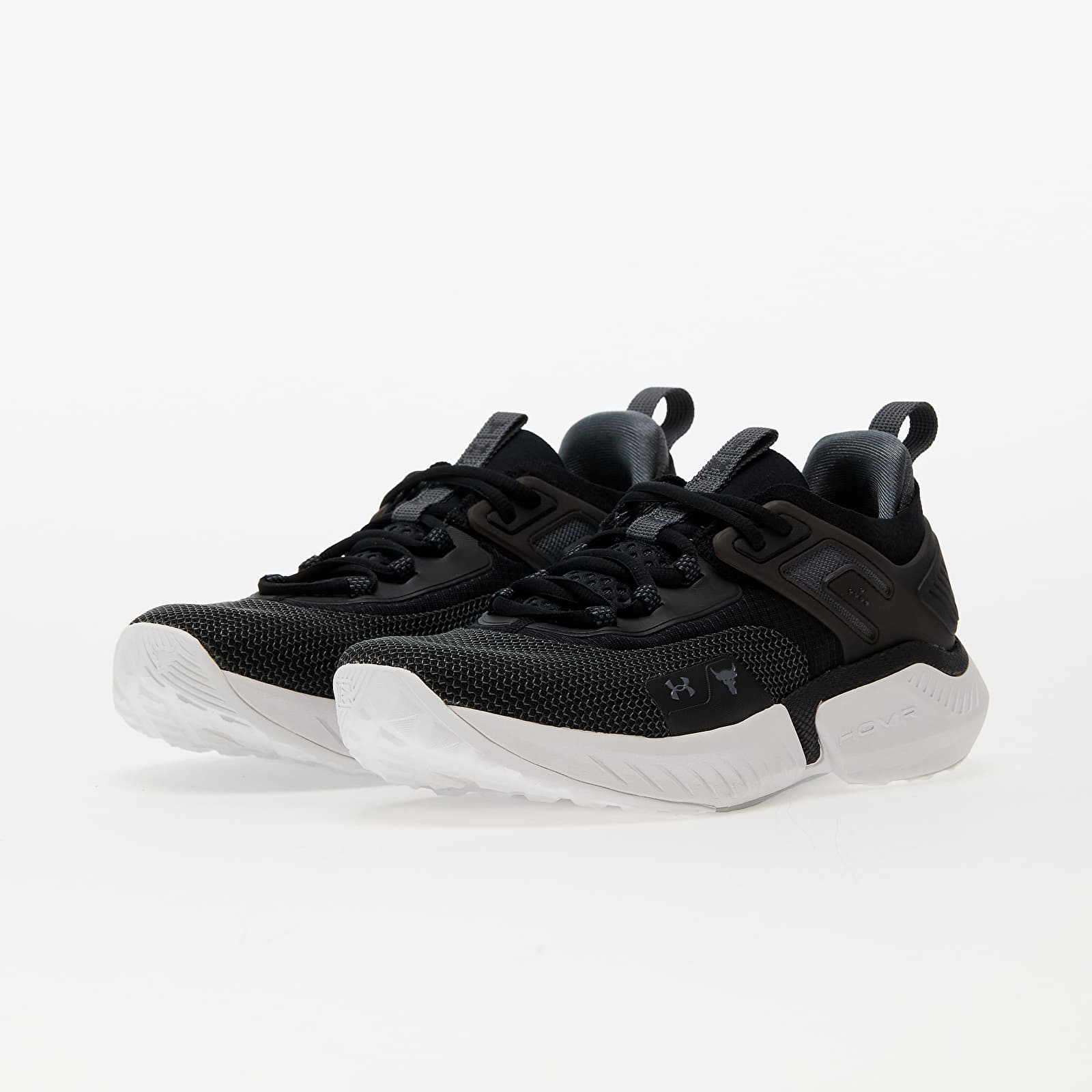 Férfi cipők Under Armour Project Rock 5 Black/ White/ Pitch Gray