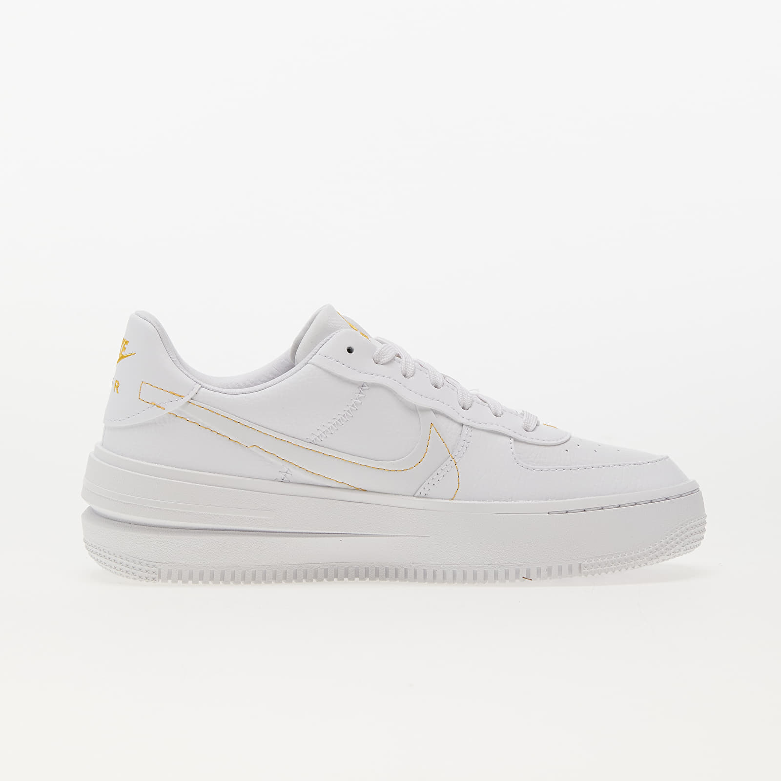 Moteriška avalynė Nike W Air Force 1 PLT.AF.ORM White/ Yellow Ochre-Summit White-White