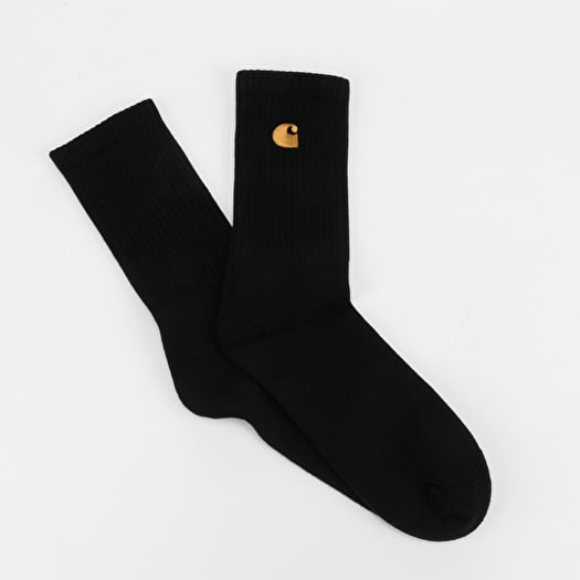 Carhartt WIP Chase Socks Black/ Gold