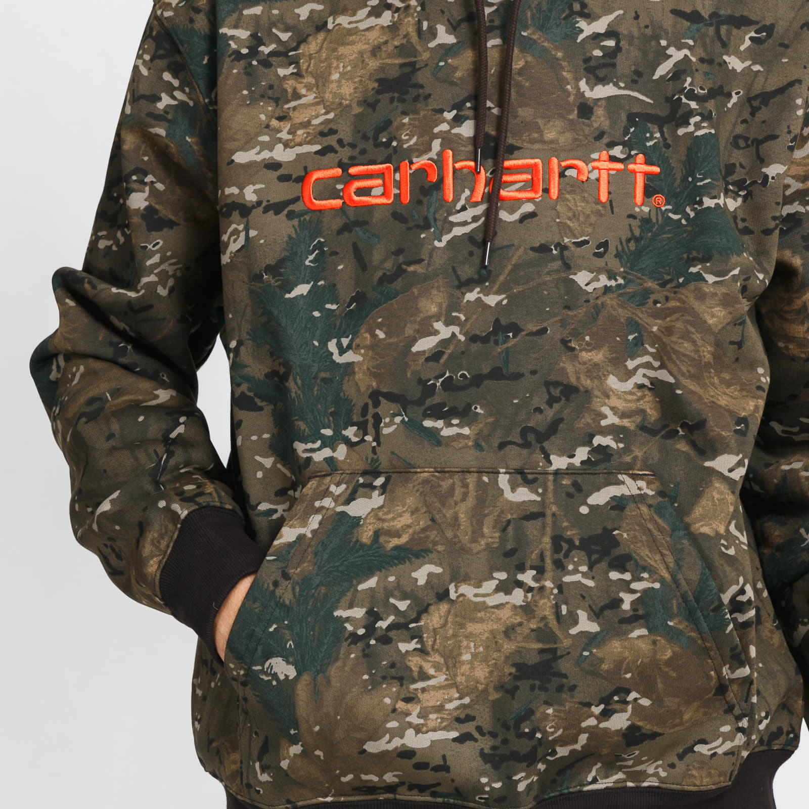 Sweatshirts Carhartt WIP Hooded Carhartt WIP Sweat Camo Green Footshop