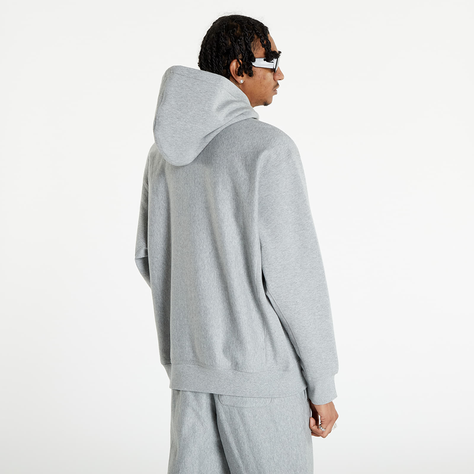 Puloverji Carhartt WIP Hooded American Script Sweat Grey