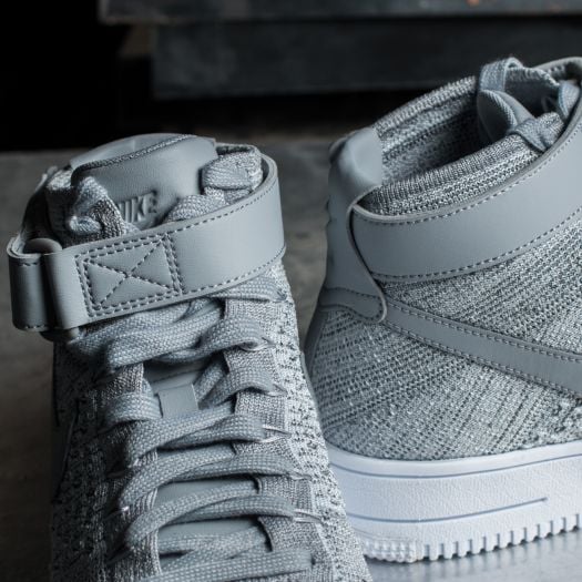 Nike air force 1 ultra flyknit wolf grey cheap