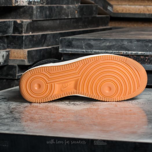 Women's shoes Nike Wmns Air Force Hi Premium Black/ Black-Gum