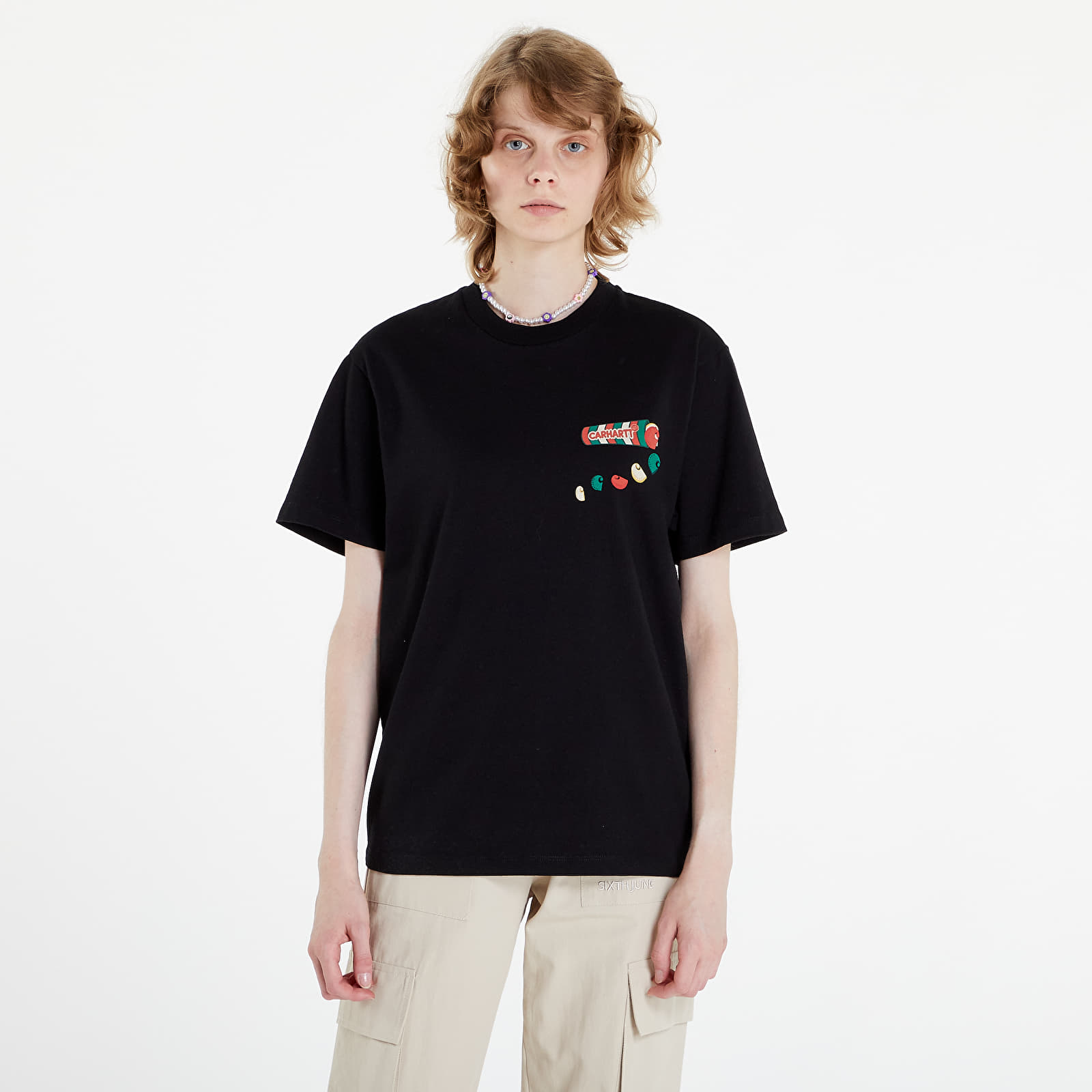 T-Shirts and shirts Carhartt WIP W Frolo T-Shirt Black