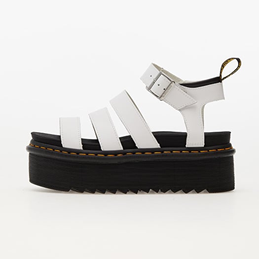 Doc marten online sandals white