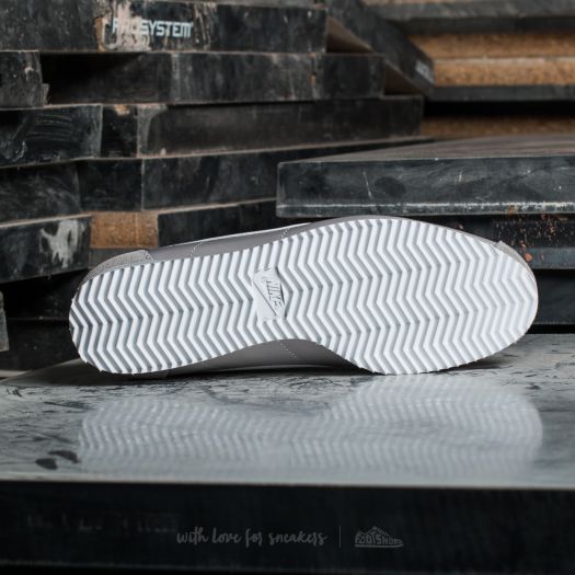 Nike cortez sales nylon uomo argento