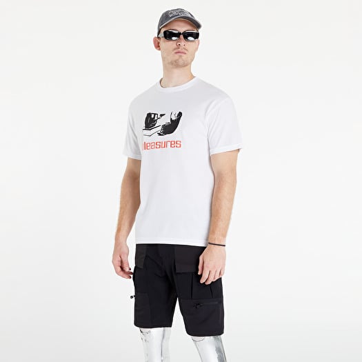 T-shirts PLEASURES TV T-Shirt White | Footshop