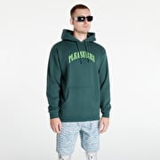 Pleasures top green hoodie