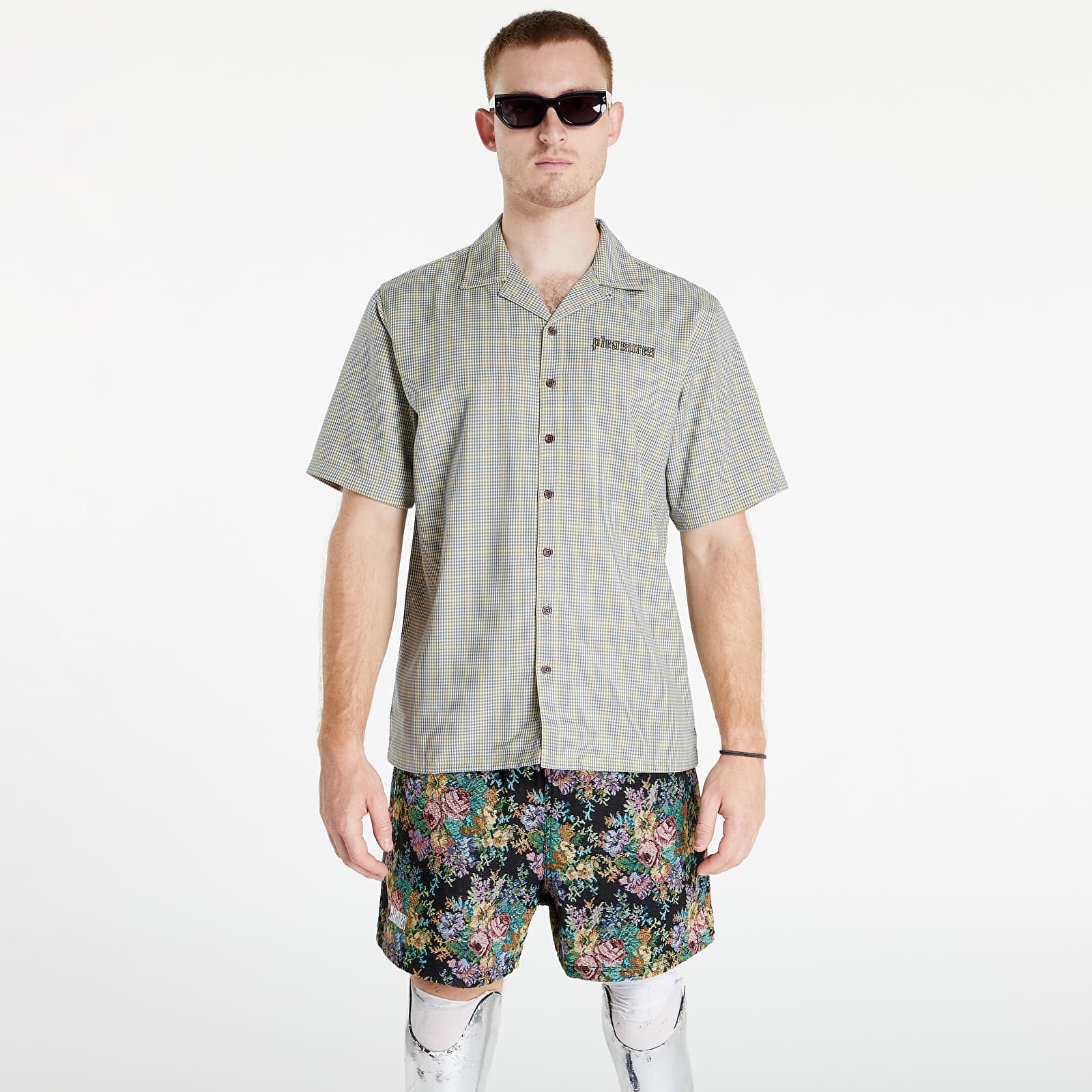 Shirts PLEASURES Blessed Button Down Green