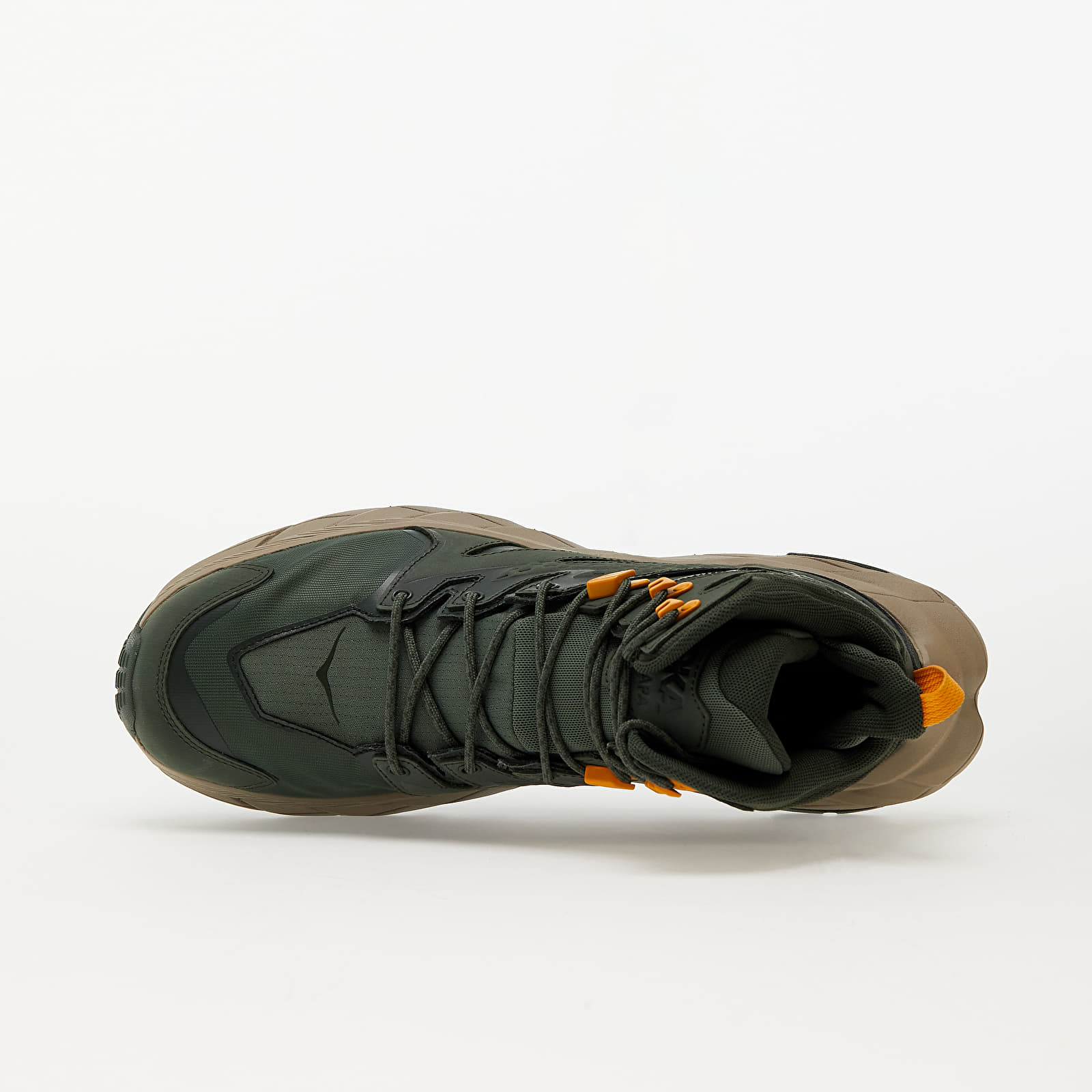 Pánské tenisky a boty Hoka® M Anacapa Mid GTX Thyme/ Radiant Yellow