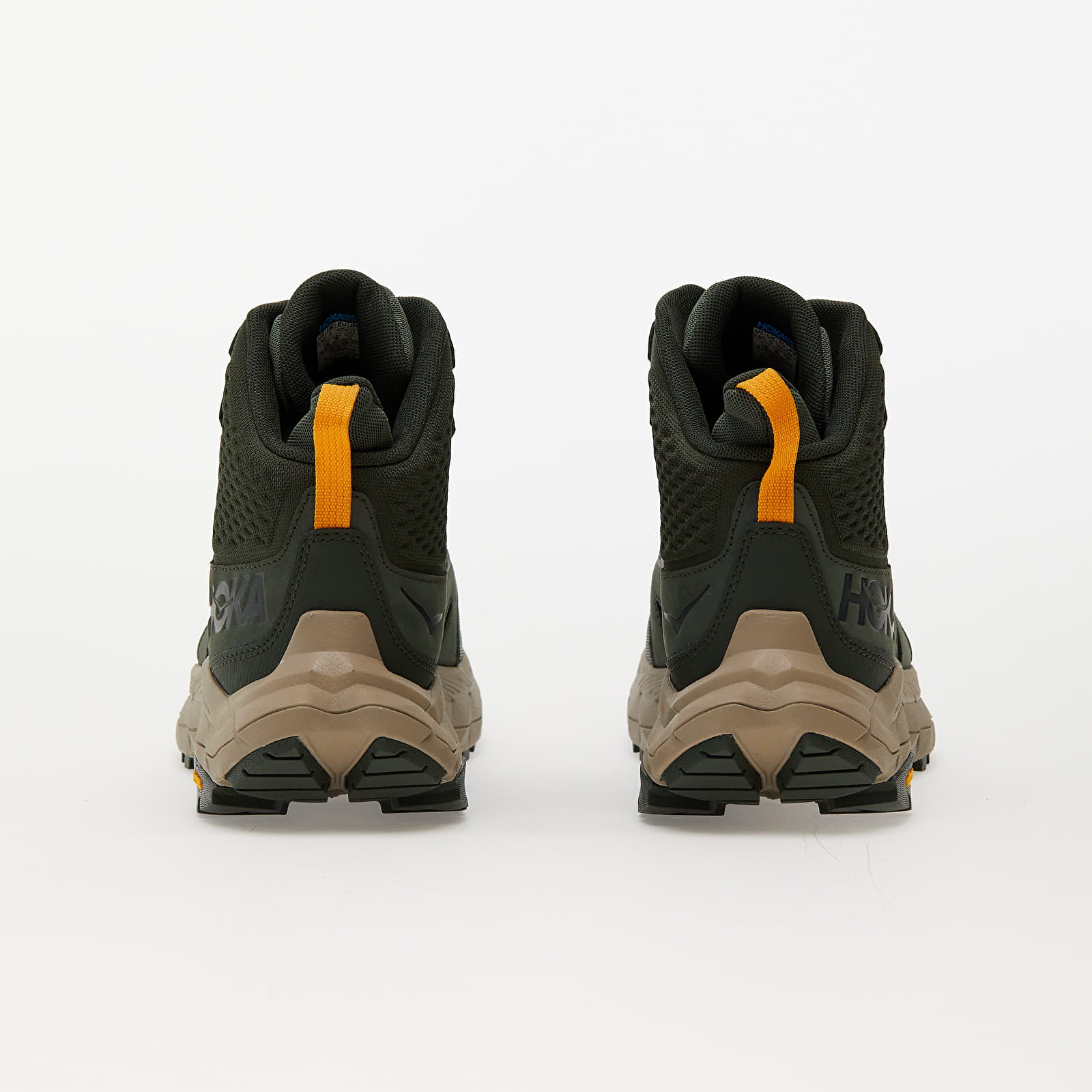 Pánské tenisky a boty Hoka® M Anacapa Mid GTX Thyme/ Radiant Yellow