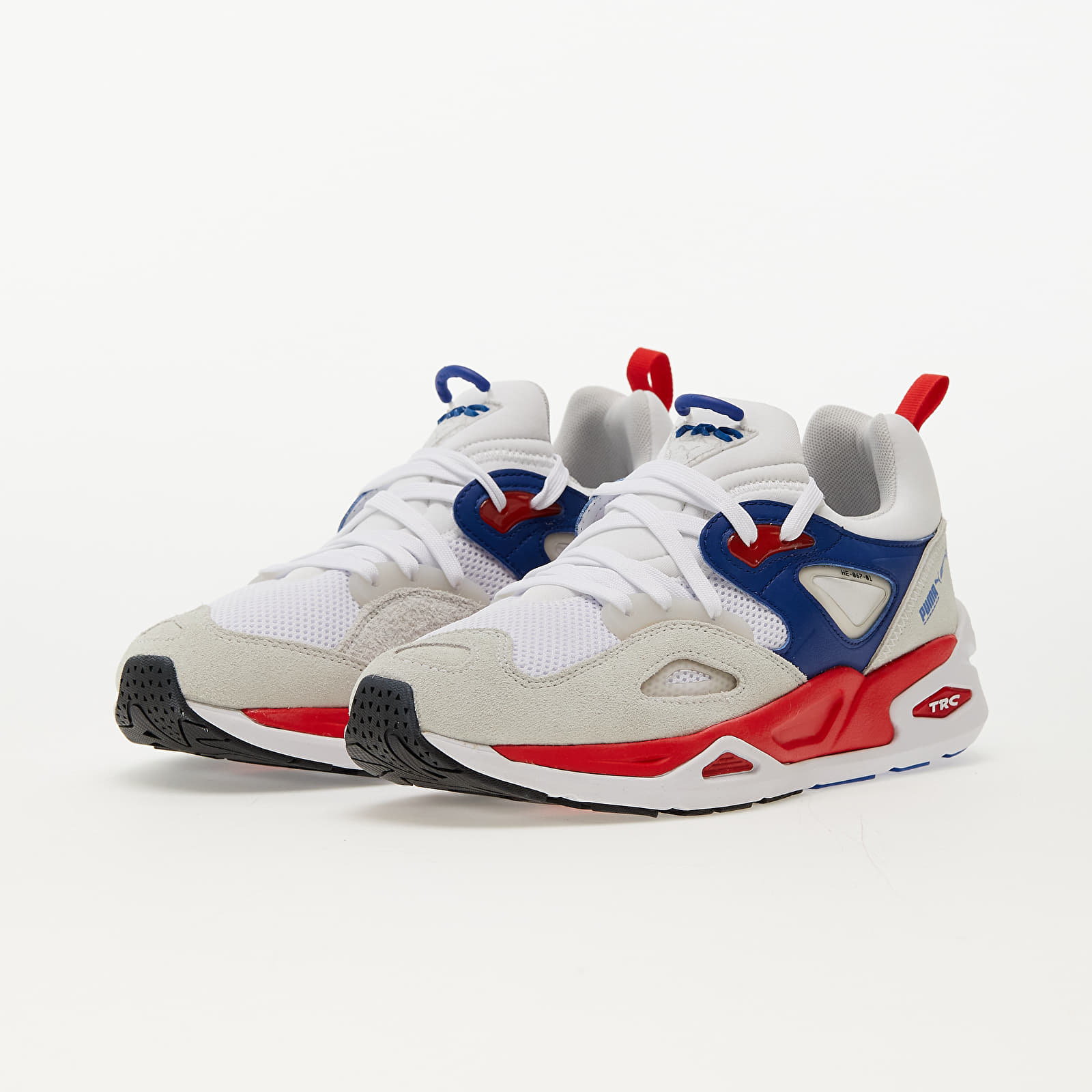 Men's shoes Puma TRC Blaze Puma White/ High Risk Red